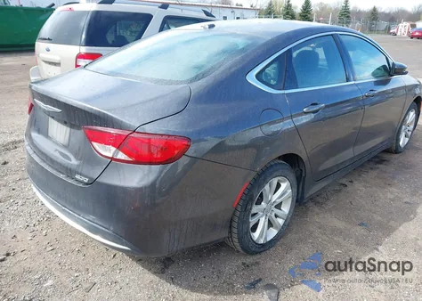 2015 Chrysler 200 Limited from USA, damaged, VIN 1C3CCCAB3FN726411